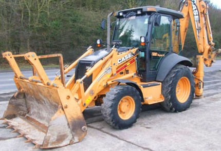 KZN South Coast Plant hire: CASE 580SR 4X4 BACKHOE LOADER